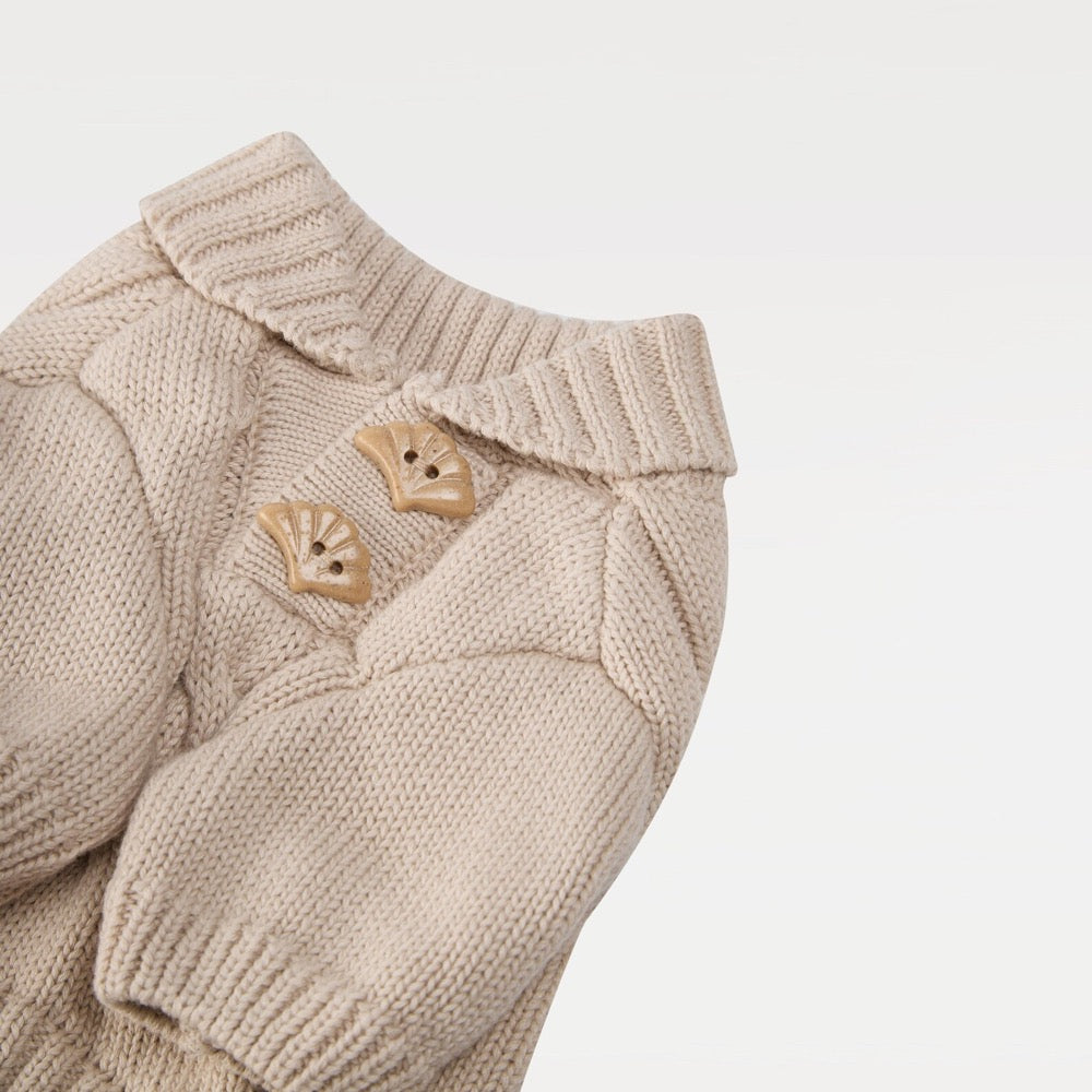 Naturalia Pet Knit Sweater Dress: Cat Dog Fall Winter Wear